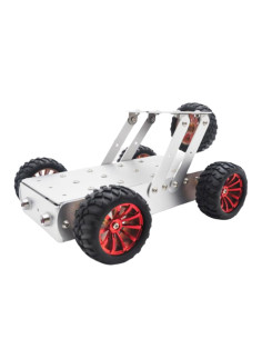 DIY Aluminous Smart RC Robot Car Chassis Base With Motor...