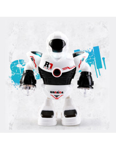 Space Police Electric Dancing Robot Children's Toy...